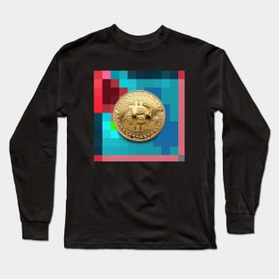 Bitcoin Cryptocurrency Digital Assets Long Sleeve T-Shirt